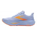 CHAUSSURES BROOKS GHOST 17 BLUE HERON/WHITE/ORANGE POUR FEMMES