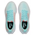 CHAUSSURES BROOKS HYPERION 3 WHITE/PINK CLAY/ATOMIZER POUR FEMMES