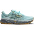 CHAUSSURES BROOKS CASCADIA 19 CLEARWATER/PRIMER GREY/APRICOT POUR FEMMES