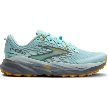 CHAUSSURES BROOKS CASCADIA 19 CLEARWATER/PRIMER GREY/APRICOT POUR FEMMES
