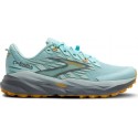 CHAUSSURES BROOKS CASCADIA 19 CLEARWATER/PRIMER GREY/APRICOT POUR FEMMES