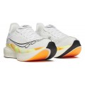 CHAUSSURES SAUCONY ENDORPHIN ELITE 2 WHITE/PEEL POUR HOMMES