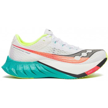 CHAUSSURES SAUCONY ENDORPHIN PRO 4 WHITE/MUTANT POUR HOMMES