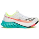CHAUSSURES SAUCONY ENDORPHIN PRO 4 WHITE/MUTANT POUR HOMMES
