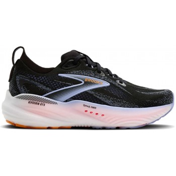 BROOKS GLYCERIN GTS 22 BLACK/BLUE HERON/ORANGE FOR WOMEN'S
