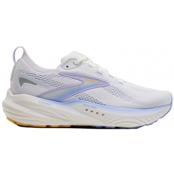 BROOKS GLYCERIN 22 WHITE/BLUE HERON/APRICOT FOR WOMEN'S