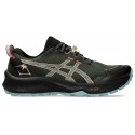 CHAUSSURES ASICS GEL TRABUCO 12 SMOG GREEN/FEATHER GREY POUR HOMMES