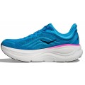 HOKA BONDI 9 SKYWARD BLUE/NEON FUCHSIA FOR WOMEN'S