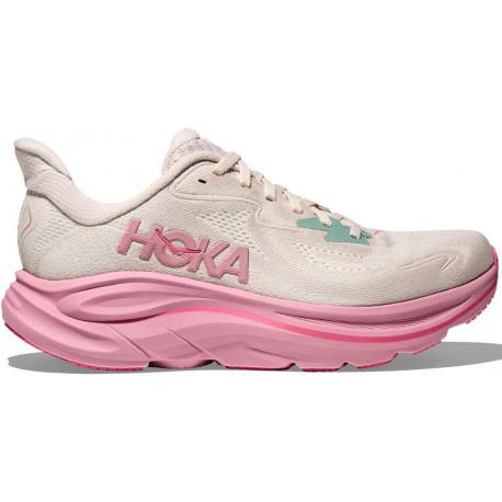 HOKA CLIFTON 10 ROSE CREAM/DRIED ROSE FOR WOMEN'S