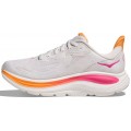 HOKA CLIFTON 10 WHITE/ELECTRIC ROSE FOR WOMEN'S