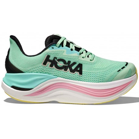 HOKA SKYWARD X JADEITE/DRIED ROSE FOR WOMEN'S
