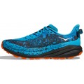 HOKA SPEEDGOAT 6 SKYWARD BLUE/BLACK FOR MEN'S