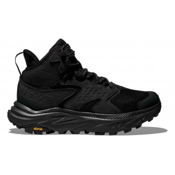HOKA ANACAPA 2 MID GTX BLACK/BLACK FOR MEN'S