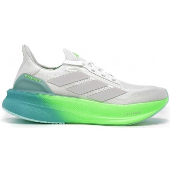 ADIDAS ULTRABOOST 5X CLOUD WHITE/DASH GREY/LIME BURST FOR MEN'S