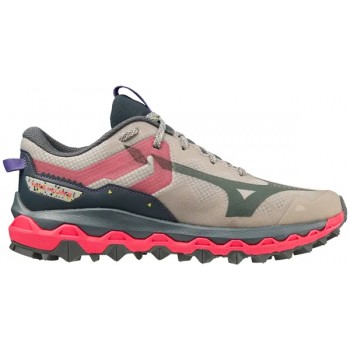 MIZUNO WAVE MUJIN 9 MOONSTRUCK/STORMY WEATHER/PINK FOR WOMEN'S