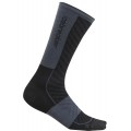 ICEBREAKER MERINO RUN + ULTRALIGHT CREW BLACK SOCKS FOR MEN'S