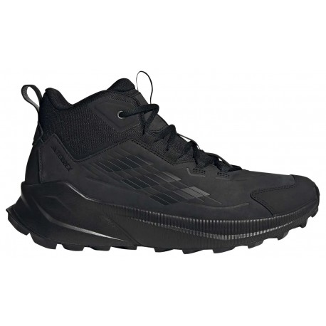ADIDAS TERREX TRAILMAKER 2 MID LETHER CORE BLACK/BLACK/GREY FOUR FOR MEN'S