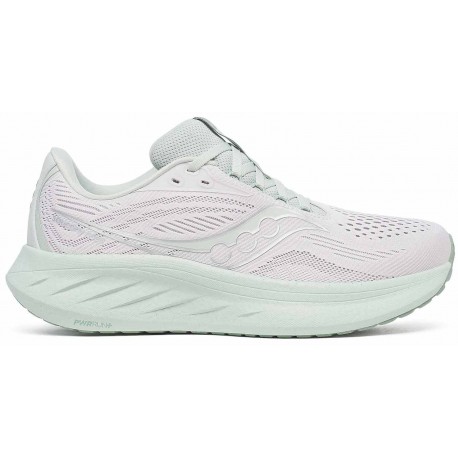 SAUCONY RIDE 18 FOG/MIST FOR WOMEN'S