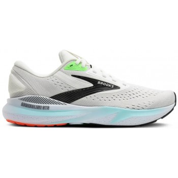 CHAUSSURES BROOKS ADRENALINE GTS 24 WHITE/GECKO/ATOMIZER POUR HOMMES