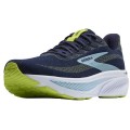 CHAUSSURES BROOKS GHOST 17 PEACOT/LIME/BLUE POUR HOMMES