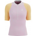 COMPRESSPORT TRAIL RUNNING POSTURAL SS SHIRT ROSEATE/ORANGE FOR WOMEN'S