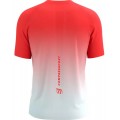 COMPRESSPORT PERFORMACNE SS SHIRT FLUO RED/WHITE FOR MEN'S