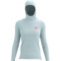 VESTE COMPRESSPORT HURRICANE 10/10 GREY DAWN POUR FEMMES