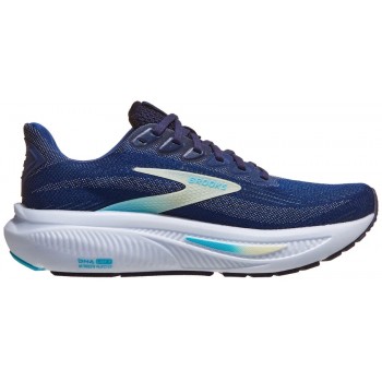 CHAUSSURES BROOKS GHOST 17 NAVY/GREEN/TURQUOISE POUR FEMMES