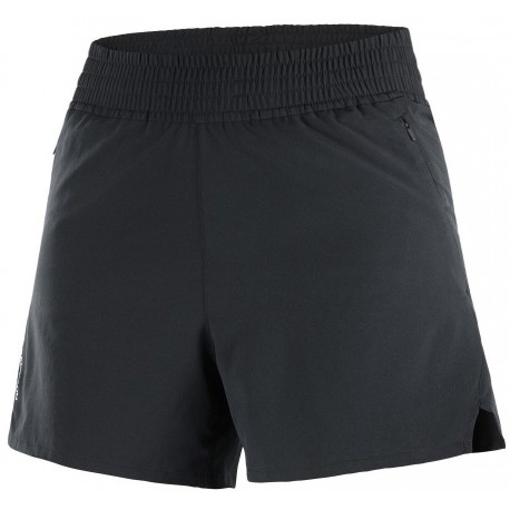 SHORT SALOMON SHAKEOUT CORE 4 DEEP BLACK POUR FEMMES
