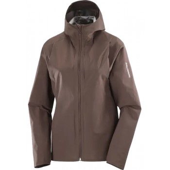 VESTE SALOMON BONATTI TRAIL COFFEE BEAN POUR FEMMES