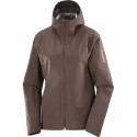 VESTE SALOMON BONATTI TRAIL COFFEE BEAN POUR FEMMES