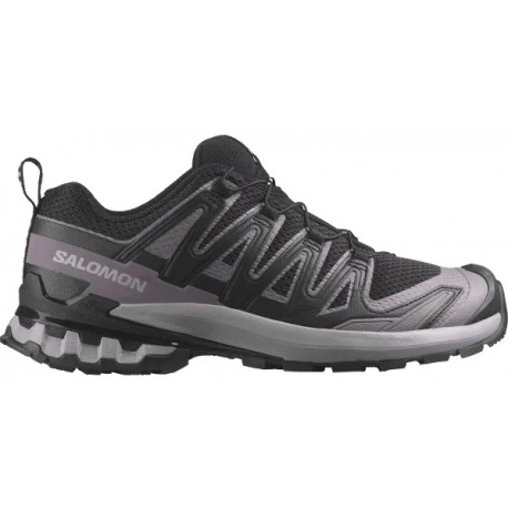 CHAUSSURES SALOMON XA PRO 3D V9 BLACK/GULL/EXCALIBUR POUR FEMMES