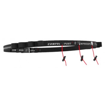 COMPRESSPORT CEINTURE PORTE DOSSARD NOIR UNISEXE
