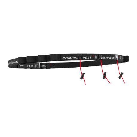 COMPRESSPORT CEINTURE PORTE DOSSARD NOIR UNISEXE