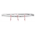 COMPRESSPORT CEINTURE PORTE DOSSARD BLANCHE UNISEXE