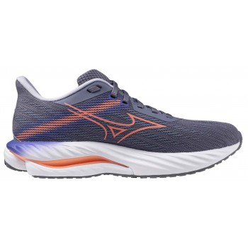MIZUNO WAVE INSPIRE 21 BLUE GRANITE/STRIKING CORAL/IRIS BLOOM FOR WOMEN'S