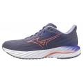 MIZUNO WAVE INSPIRE 21 BLUE GRANITE/STRIKING CORAL/IRIS BLOOM FOR WOMEN'S