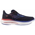 CHAUSSURES MIZUNO WAVE RIDER 29 ODYSSEY GRAY/IRIS BLOOM/CALYPSO CORAL POUR FEMMES