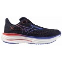 CHAUSSURES MIZUNO WAVE RIDER 29 ODYSSEY GRAY/IRIS BLOOM/CALYPSO CORAL POUR FEMMES