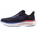 CHAUSSURES MIZUNO WAVE RIDER 29 ODYSSEY GRAY/IRIS BLOOM/CALYPSO CORAL POUR FEMMES