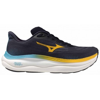 MIZUNO WAVE SKY 9 BARITONE BLUE/CITRUS/CAPRI BREEZE FOR MEN'S