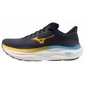 MIZUNO WAVE SKY 9 BARITONE BLUE/CITRUS/CAPRI BREEZE FOR MEN'S