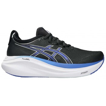 ASICS GEL NIMBUS 27 BLACK/DARK COBALT FOR MEN'S