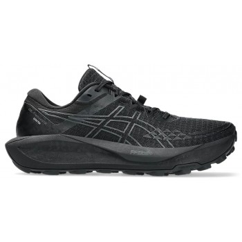 CHAUSSURES ASICS GEL TRABUCO 13 GTX BLACK/GRAPHITE GREY POUR HOMMES