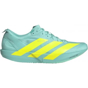 ADIZERO ADIOS 9 FLACE AQUA/LUCID LEMON/ZERO METALIC FOR MEN'S