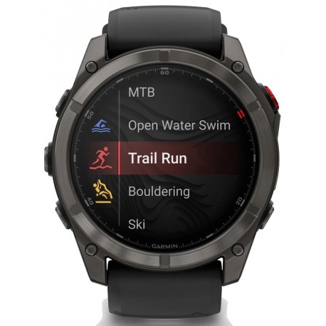 GARMIN FENIX 8 PRO 51MM AMOLED SAPPHIRE BLACK/CARBON GREY UNISEX