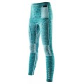 X-BIONIC ENERGY ACCUMULATOR EVO MELANGE/BLUE LONG TIGHT FOR WOMEN'S