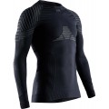 T-SHIRT MANCHES LONGUES X-BIONIC INVENT 4.0 BLACK POUR HOMMES