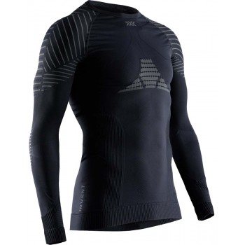 X-BIONIC INVENT 4.0 LS SHIRT BLACK FOR MEN'S