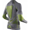 X-BIONIC RADIACTOR EVO LS SHIRT IRON/YELLOW FOR MEN'S